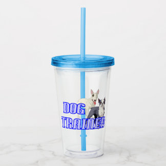 Verre En Acrylique Tasse en acrylique pour dresseur de chiens