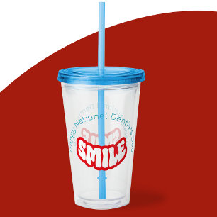Verre En Acrylique Tasse en acrylique pour la Journée nationale des d