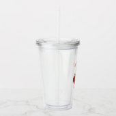 Verre En Acrylique Tea Tea Mason Jar, professeur de pomme (Droite)