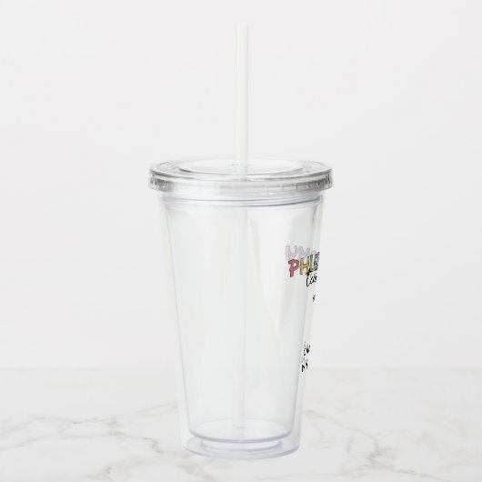 Verre En Acrylique Technicien en pharmacie sur mesure PBT Phlebotomie (Droite)