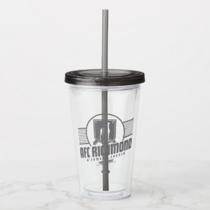 Verre En Acrylique Ted Lasso   AFC Richmond Athletic Stripe Graphic