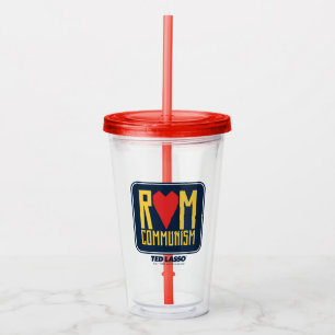 Verre En Acrylique Ted Lasso   Graphique du communisme rom