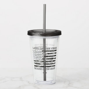Verre En Acrylique Terre des Libres grâce au camouflage urbain Brave