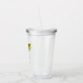 Verre En Acrylique The Flash Name & Lightning Bolt Logo (Gauche)