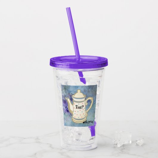 Verre En Acrylique Thé? #FROMily De Fandom Liu Diner Design (Devant glace)