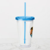 Verre En Acrylique Thomas Retro Sunset Name Design (Droite)