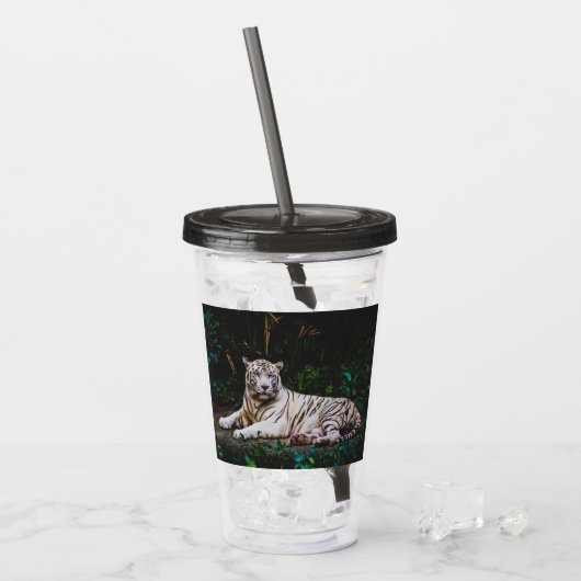 Verre En Acrylique Tigre (Devant glace)
