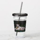 Verre En Acrylique Tigre (Dos)
