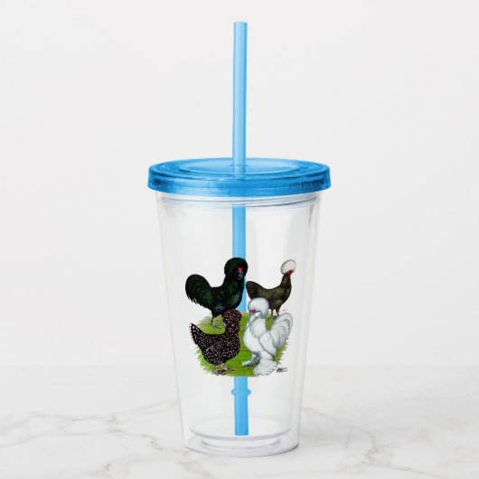 Verre En Acrylique Top Hat Chicken (Devant)