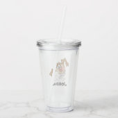 Verre En Acrylique Tornade à bulles TAZ™ (Dos)