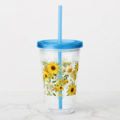 Verre En Acrylique Tournesol 8 (Devant)