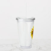 Verre En Acrylique Tournesol personnalisé (Droite)
