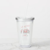 Verre En Acrylique Tout âge Anniversaire Red Race Parfait Partir (Dos)