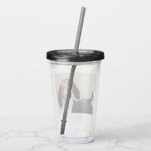 Verre En Acrylique Treeing Walker Coonhound Peinture - Art original (Dos)