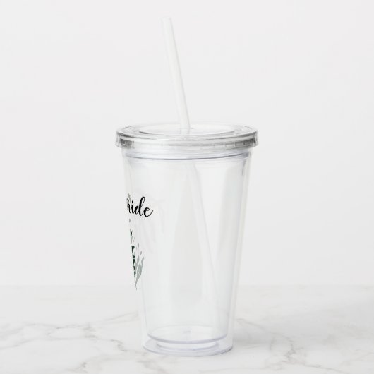 Verre En Acrylique Tropical Personnalisé (Gauche)