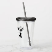 Verre En Acrylique Troupe de singe (Gauche)