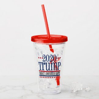 Verre En Acrylique Trump 2020 USA