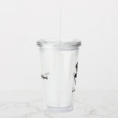 Verre En Acrylique Tumbler (Droite)