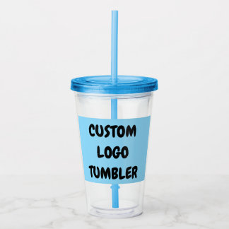 Verre En Acrylique TUMBLER AVEC LOGO PERSONNALISÉ Acrylique Sans mini