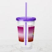 Verre En Acrylique Tumbler de la fierté lesbienne de KCL (Droite)