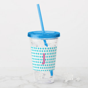 Verre En Acrylique Tumbler INITIAL