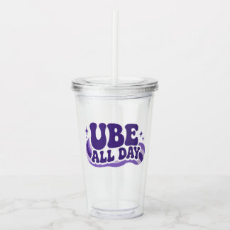 Verre En Acrylique Tumbler Ube Toute la Journée