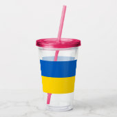 Verre En Acrylique Ukraine (Dos)