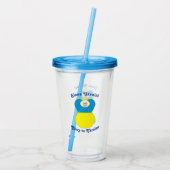 Verre En Acrylique Ukraine Angel Slava Gloire ukrainienne (Dos)