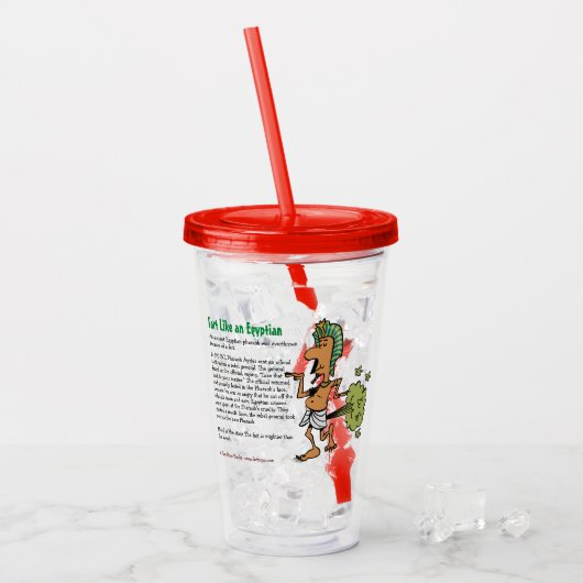 Verre En Acrylique Un part comme un Egyptien (Devant glace)