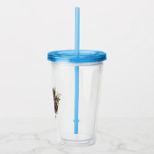 Verre En Acrylique Une fée et un loup sombre (Droite)