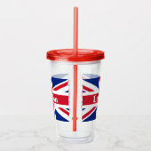 Verre En Acrylique Union Jack London ~ Drapeau britannique (Droite)
