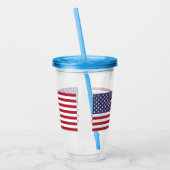 VERRE EN ACRYLIQUE USA (Gauche)