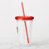 Verre En Acrylique USA Ajouter un nom (Gauche)