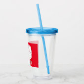 Verre En Acrylique Valentine Be Mine (Gauche)