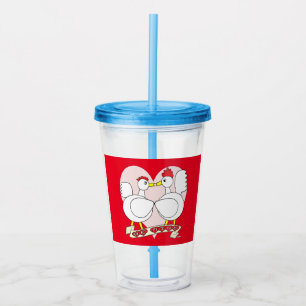 Verre En Acrylique Valentine Be Mine