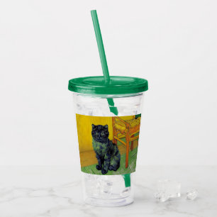 Verre En Acrylique Van Gogh Black Cat