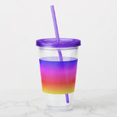 Verre En Acrylique Vapeur arc-en-ciel (Gauche)