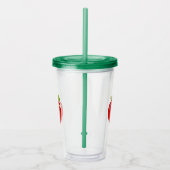 Verre En Acrylique Vaso Acrílico Apple (Droite)