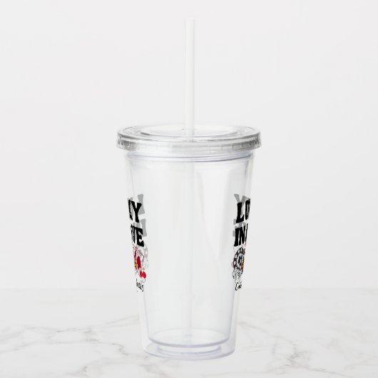 Verre En Acrylique Vegas Lucky In Love Bachelorette (Droite)
