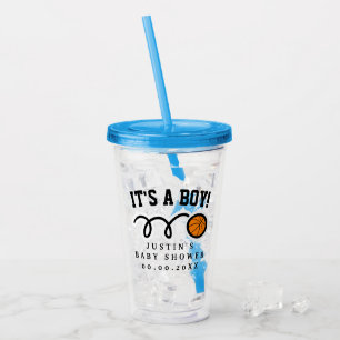 Verre En Acrylique Verre acrylique de culbuteur de baby shower du