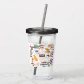 Verre En Acrylique Vet Tech Daily Positive Affirmations (Dos)