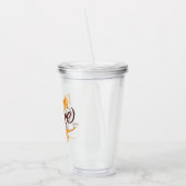 Verre En Acrylique Vibes d'épices citrouilles (Gauche)