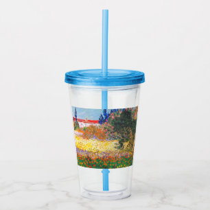 Verre En Acrylique Vincent Van Gogh Flower Garden