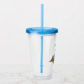 Verre En Acrylique Vintage Cookie Monster Manger Cookies (Droite)