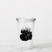 Verre En Acrylique Voiture de dessin (Dos)