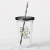 Verre En Acrylique Votre influence compte (Dos)