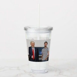 Verre En Acrylique Vous avez rencontré le Président Donald Trump Ajo