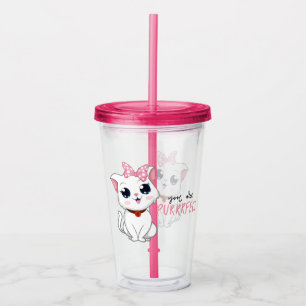 Verre En Acrylique Vous êtes Purrfect