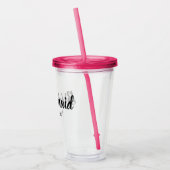 Verre En Acrylique Week-end de bachelorette de cadeau de noce de (Gauche)