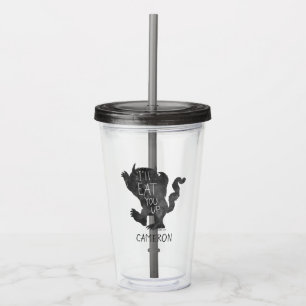 Verre En Acrylique Wild Thing Je vais te manger Ajoutez votre nom